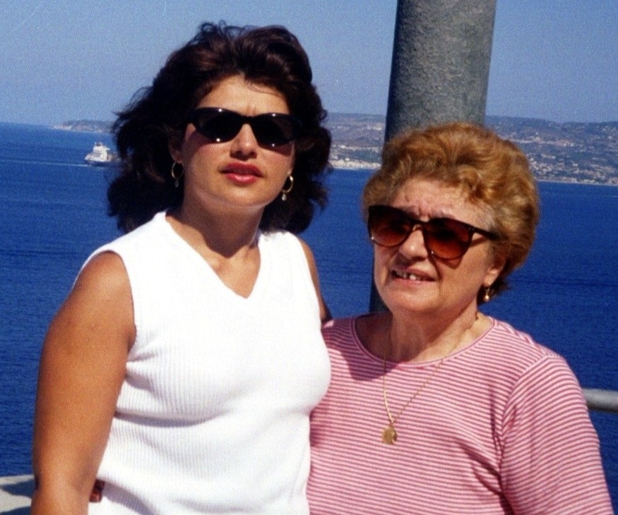 Mom and I