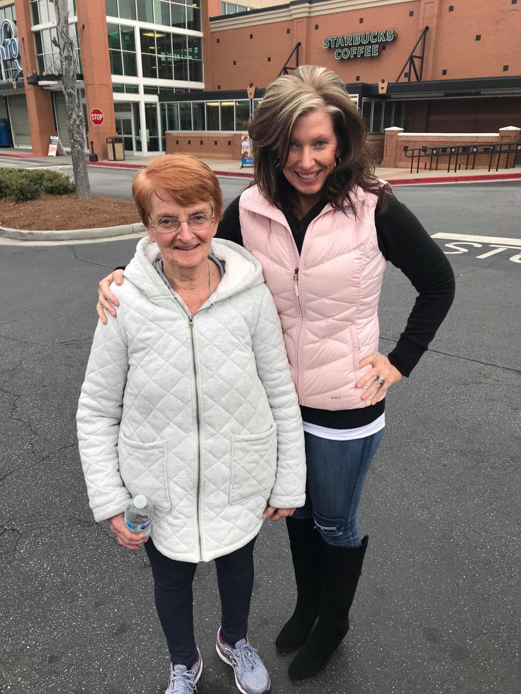 Mom and I