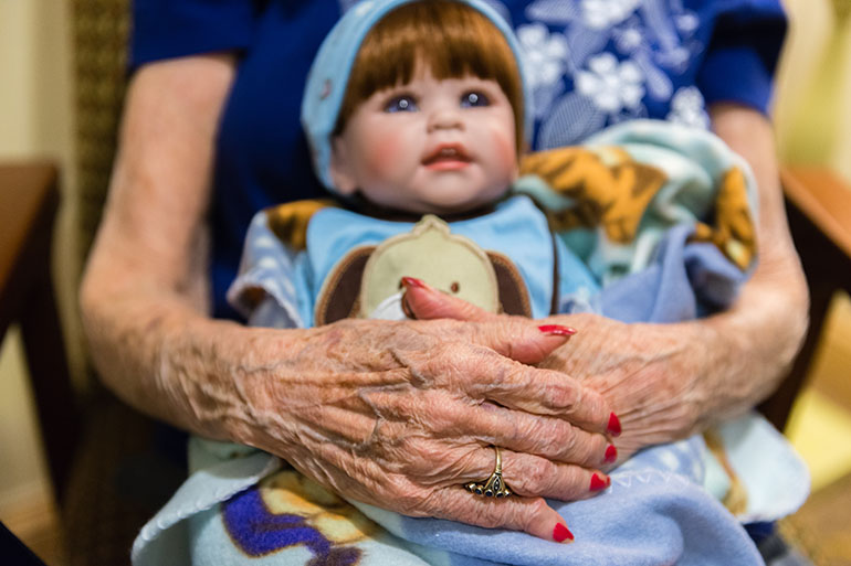 baby dolls for elderly