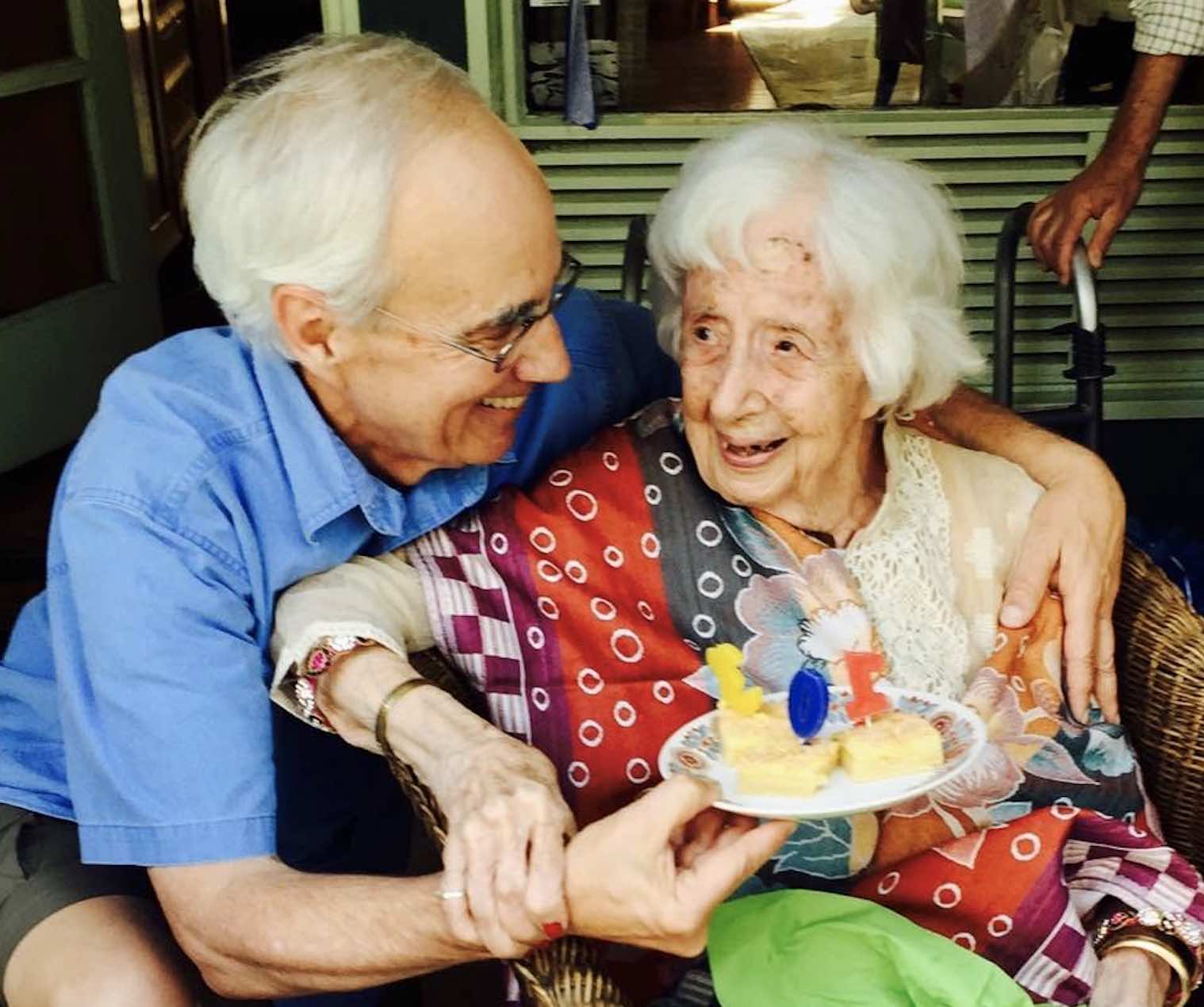 She Lived To 105; He Was Her Care Partner, Despite His Parkinsons Being Patient image photo