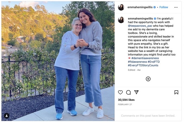 Emma Heming Willis Teepa Snow